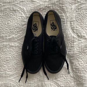 NWOT all black VANS